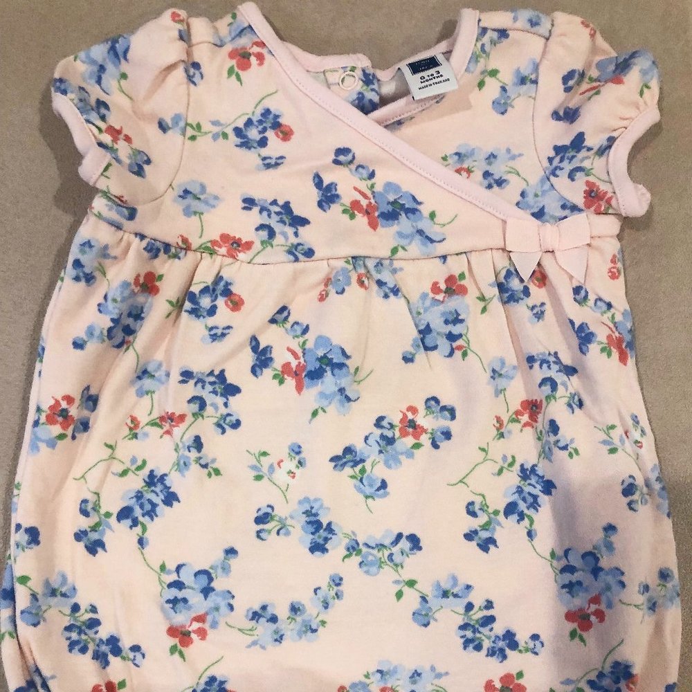 Janie and Jack Floral Bubble